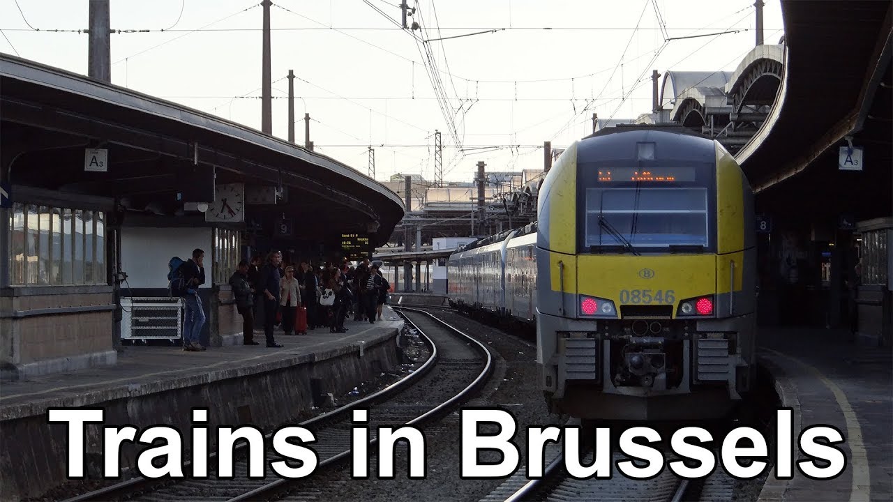 🇧🇪 Intercity Trains in Brussels - SNCB / DB / NS / Thalys  (2019)