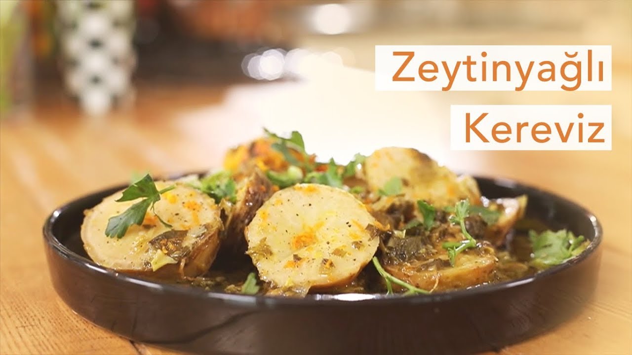 Portakallı Zeytinyağlı Kereviz