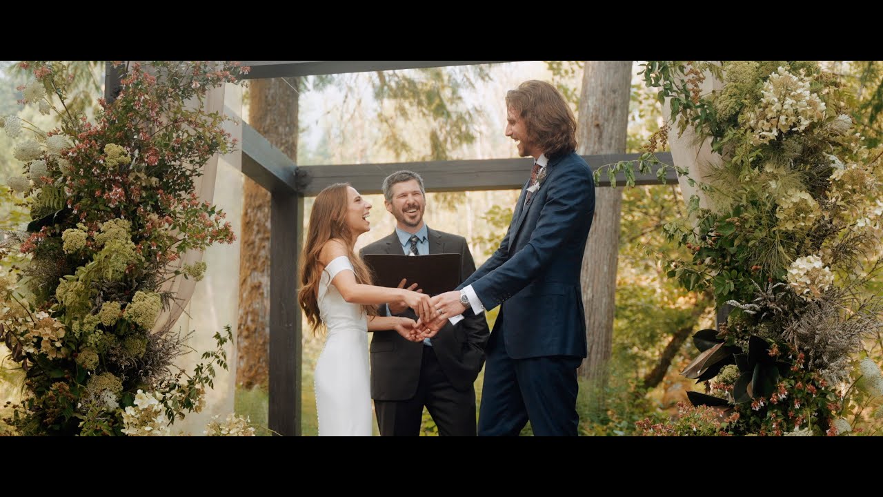 Emotional Wedding in the Woods // Loloma Lodge // Madeline and Mikell