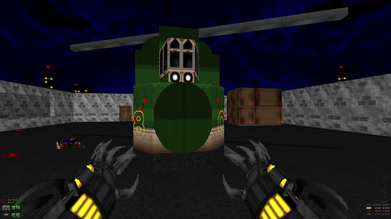 Batman Doom Reborn - MAP07 Reach Tally Man's Hideout - All Secrets