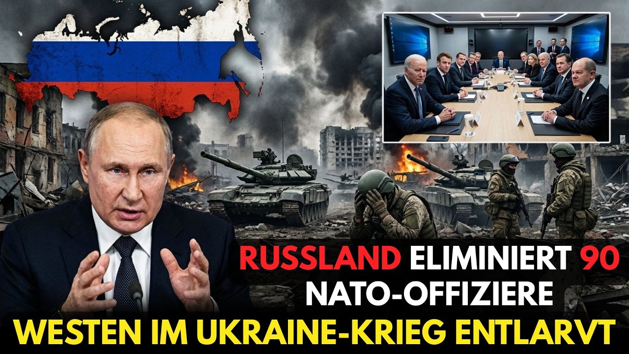 Russland zerschlägt 90 NATO Offiziere in Odessa, Westen als Kriegspartei in der Ukraine entlarvt