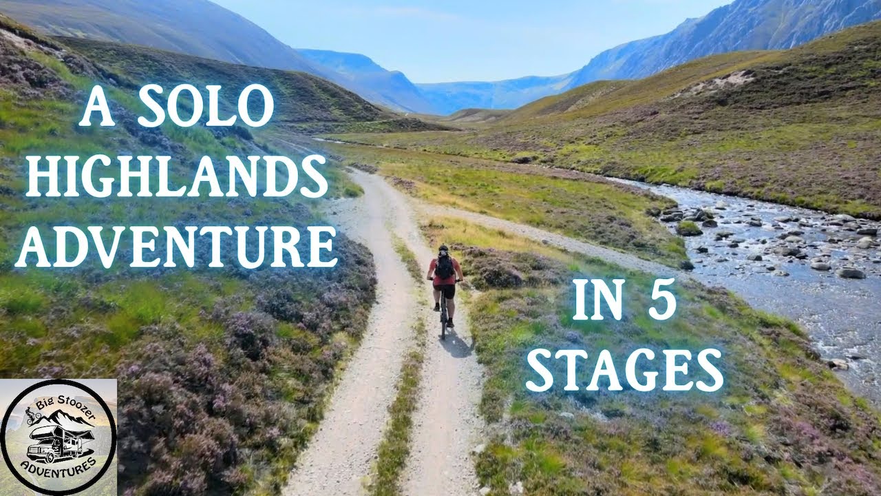 Epic Solo MTB Adventure: Stage 5. Lochan Deo To Aviemore.
