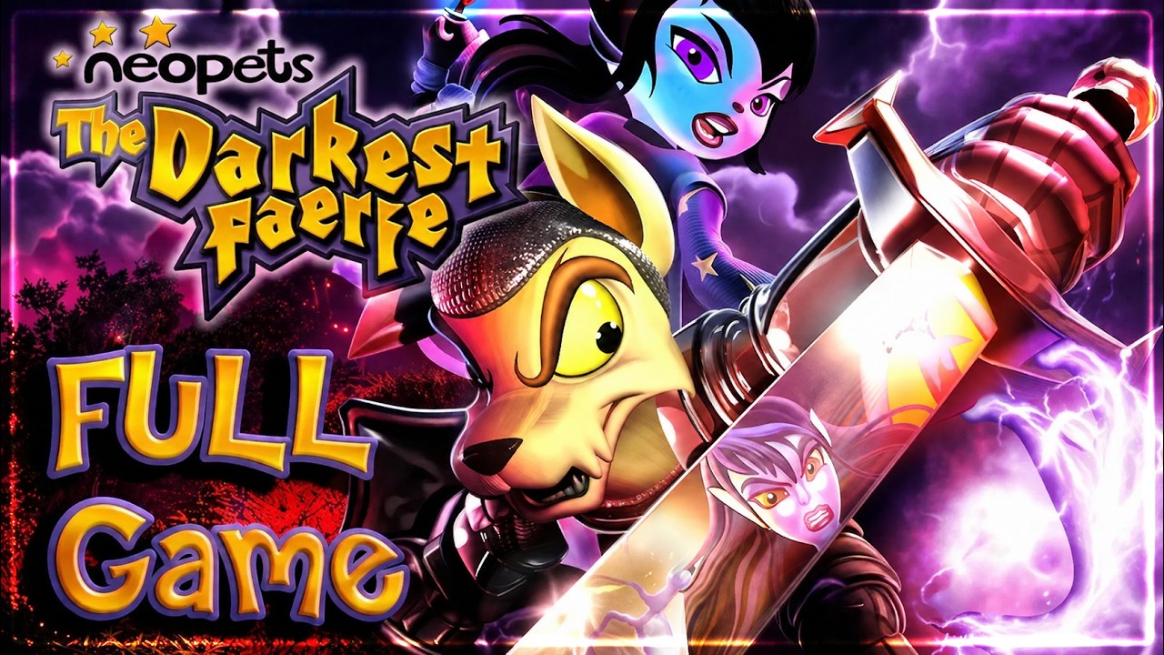Neopets: The Darkest Faerie FULL GAME Walkthrough Longplay (PS2)