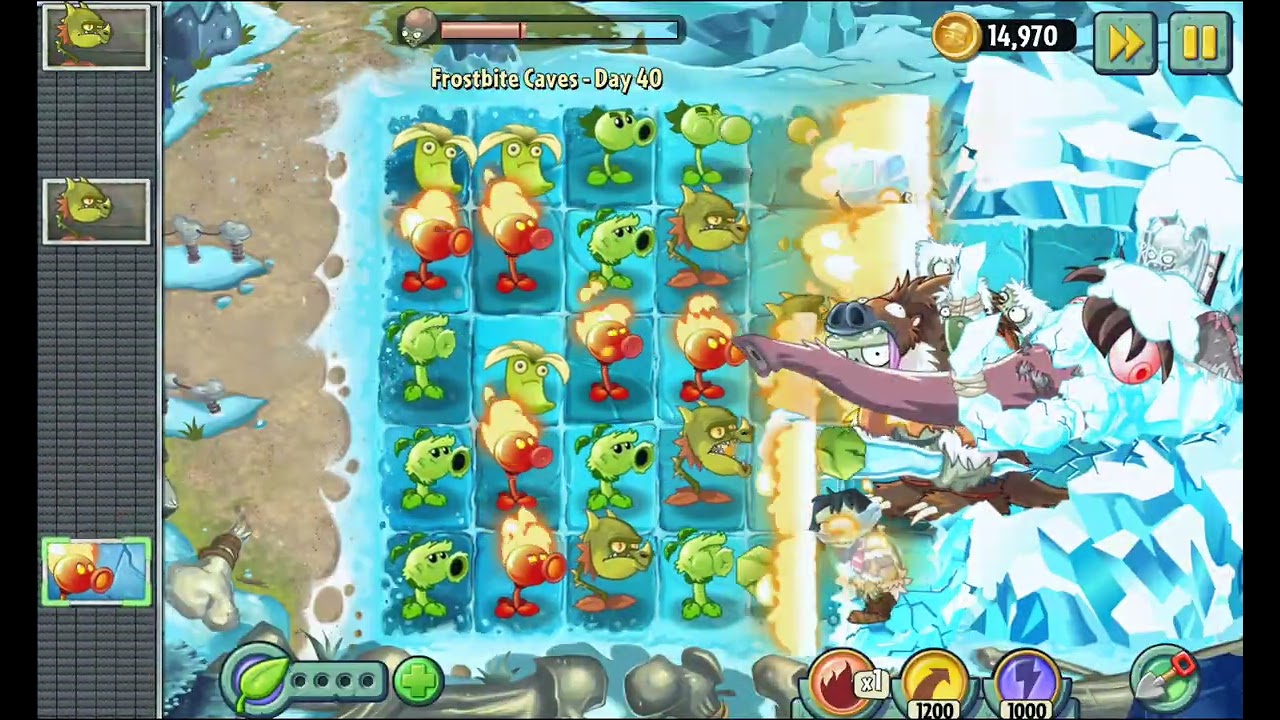 Pvz 2 перерисовка ледниковый периуд босс улучшенный