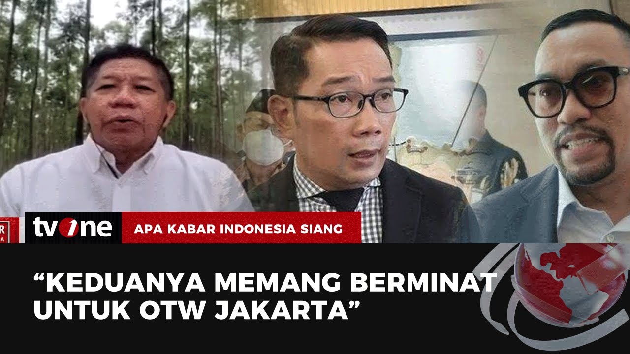 Kata Effendi Gazali soal Ridwan Kamil VS Sahroni 'Tarung' di DKI | AKIS tvOne