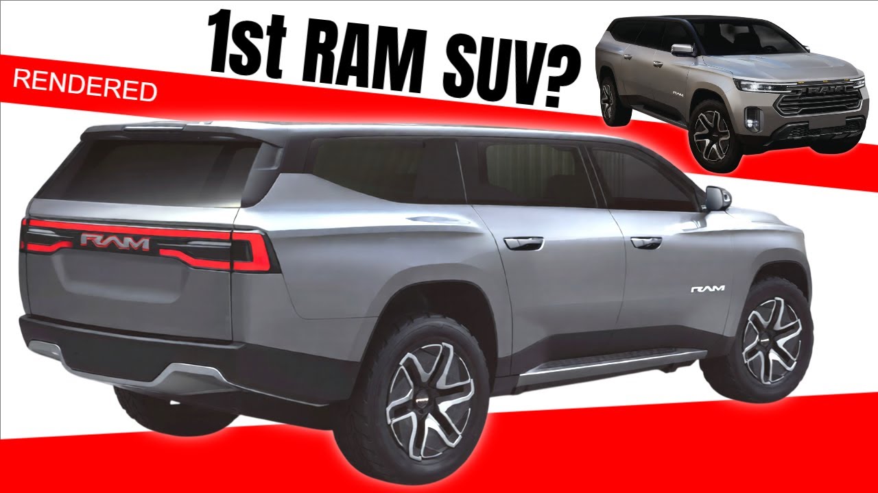 Скоро ли выйдет первый внедорожник Ram? Полноразмерный конкурент Suburban и Expedition