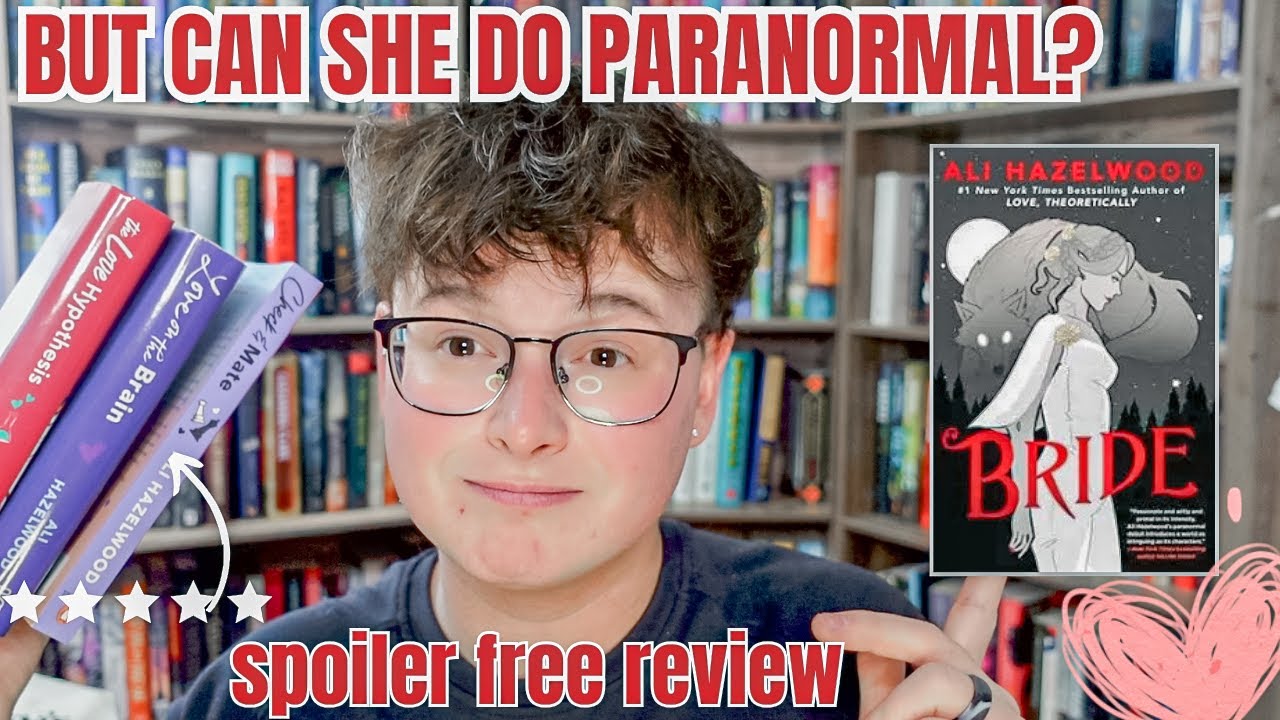 Reading and Reviewing Bride by Ali Hazelwood spoiler free review and who will and won't enjoy this