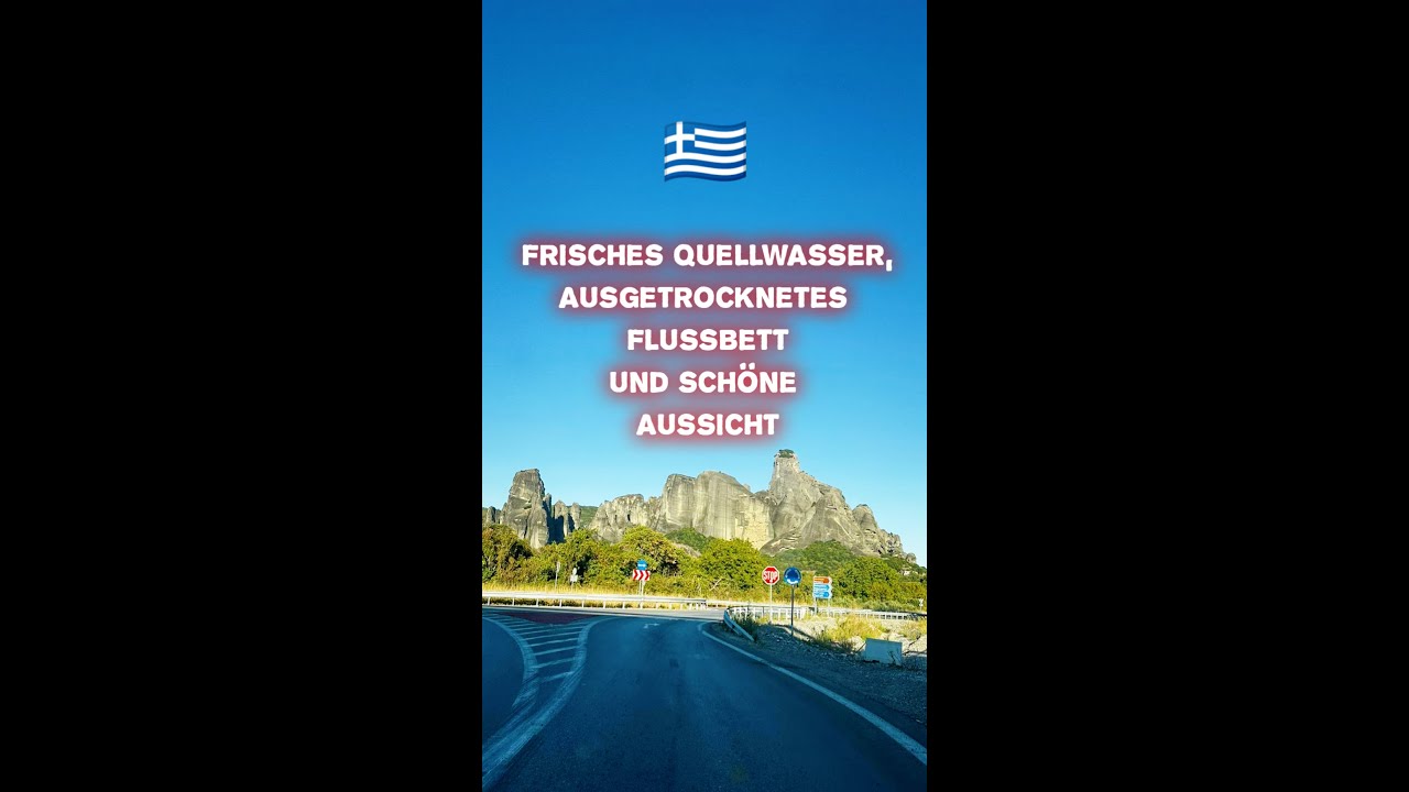 Griechenland - Quellwasser, trockene Flussbetten, tolle Aussicht 
