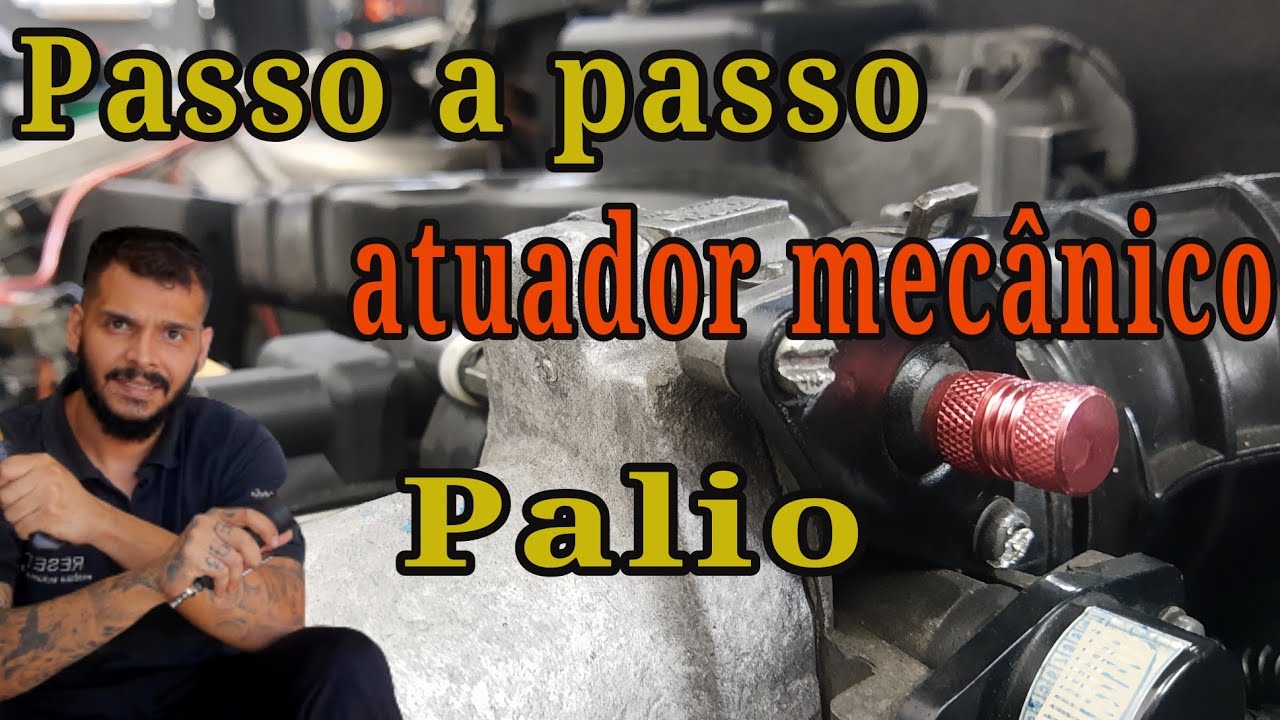 como fazer o atuador de marcha lenta mecânico do Palio passo a passo (Palio acelerado )