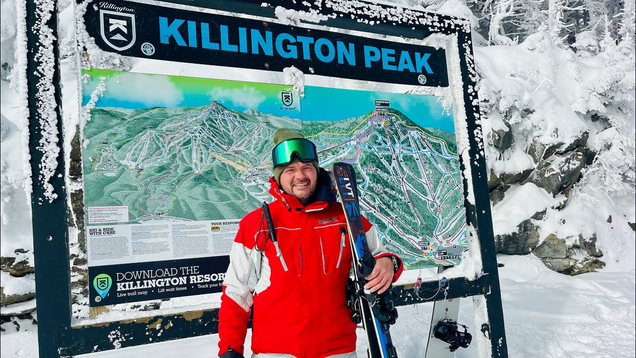 Killington Peak Ski Resort Full Tour Vermont USA