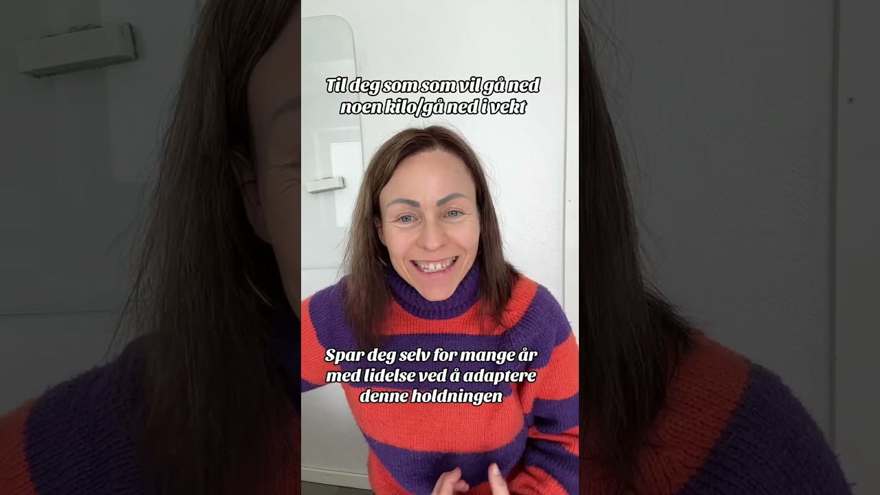 Til deg som vil gå ned noen kilo i vekt - Spar deg for muligens flere år med lidelse med dette.