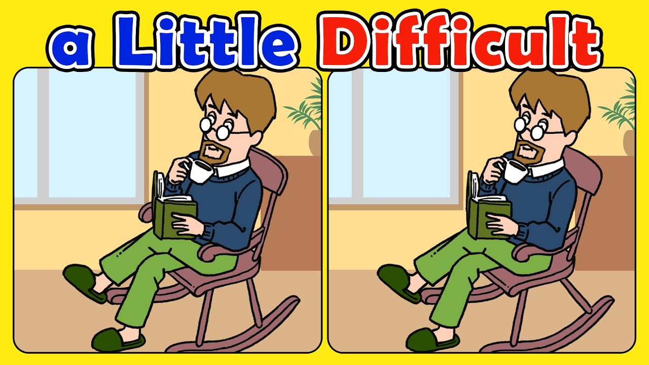 🧠🧩Spot the Difference | Brain Workout 《A Little Difficult》