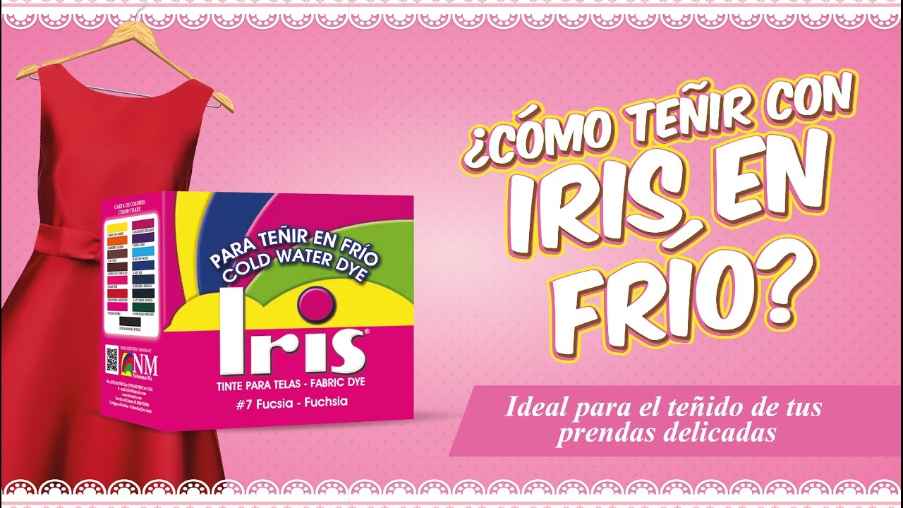 Como teñir en frio con IRIS EN FRIO