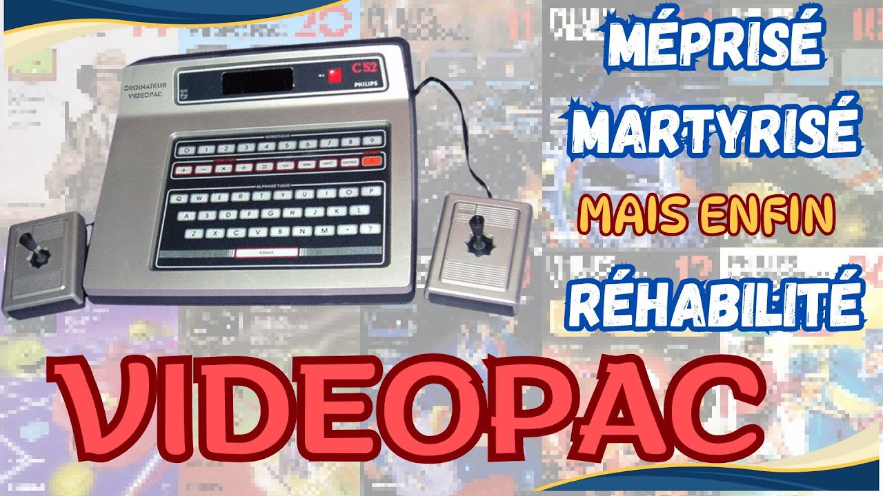 Histoire du VIDEOPAC : la grande aventure d'une console oubliée