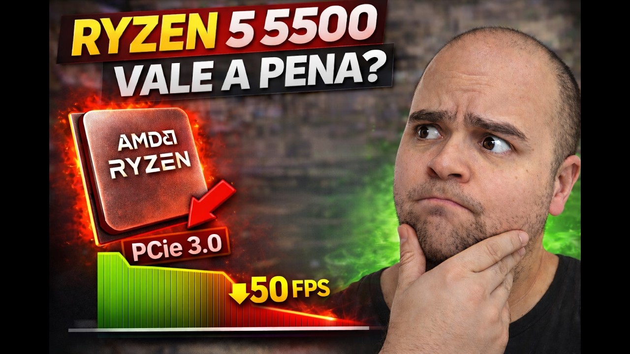 RYZEN 5 5500 É A MELHOR OPÇÃO EM 2026?