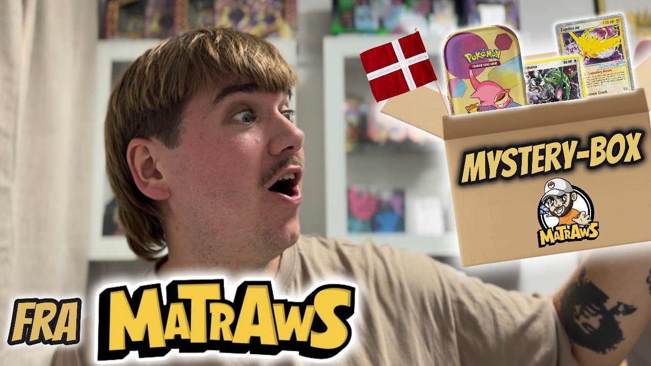 🎉MATRAWS har sendt mig en fødselsdags Mystery-Box🎉 +1500kr.🤑