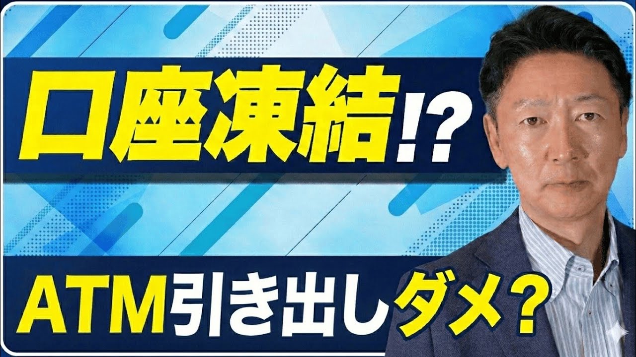 親が亡くなったら銀行口座はどうなる？「とりあえずATMで下ろす」ではダメかも