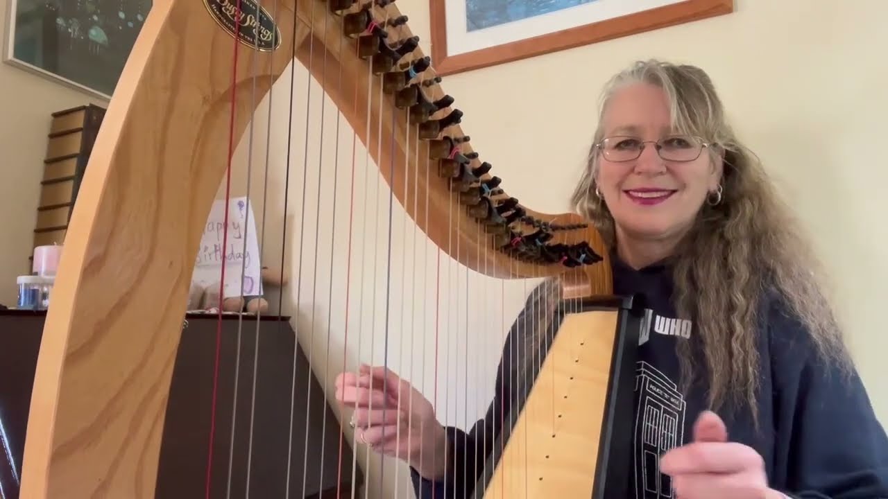 The Nightingale - simplified version for solo harp (composed by Deborah Henson-Conant)