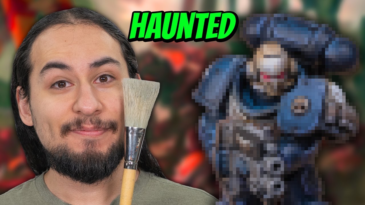 Painting The Haunted Space Marines! Death Spectres!