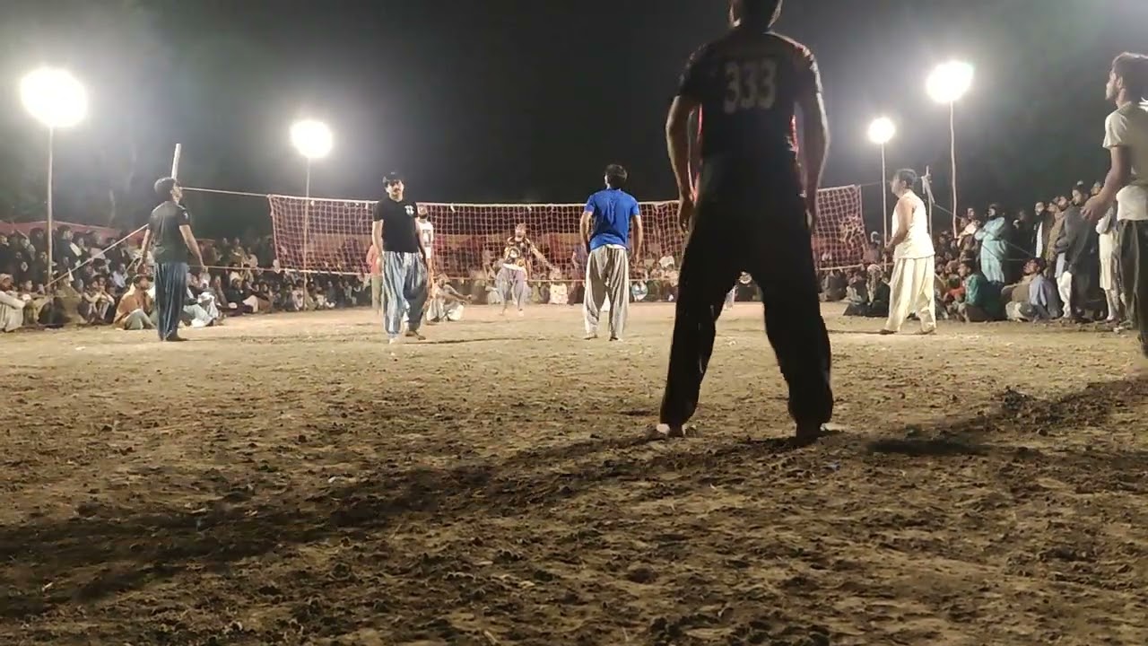 Kashi Taunsa VS Tariq Jalbani Zahir Pir 19/11/2022 Volleyball Match
