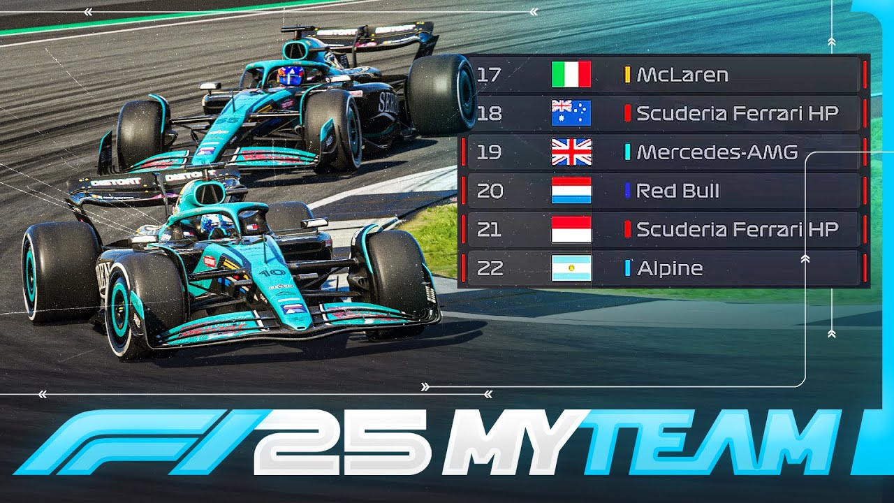 DESZCZ POWODUJE SZOKUJĄCE KWALIFIKACJE! F1 25 M&Oacute;J ZESP&Oacute;Ł Kariera S3: Runda 12