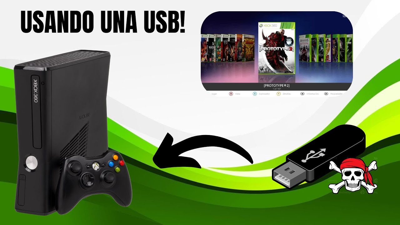 LIBERA TU XBOX 360 CON UN USB!! EN AUTOMATICO + INSTALACION DE JUEGOS [Facil y Sencillo]