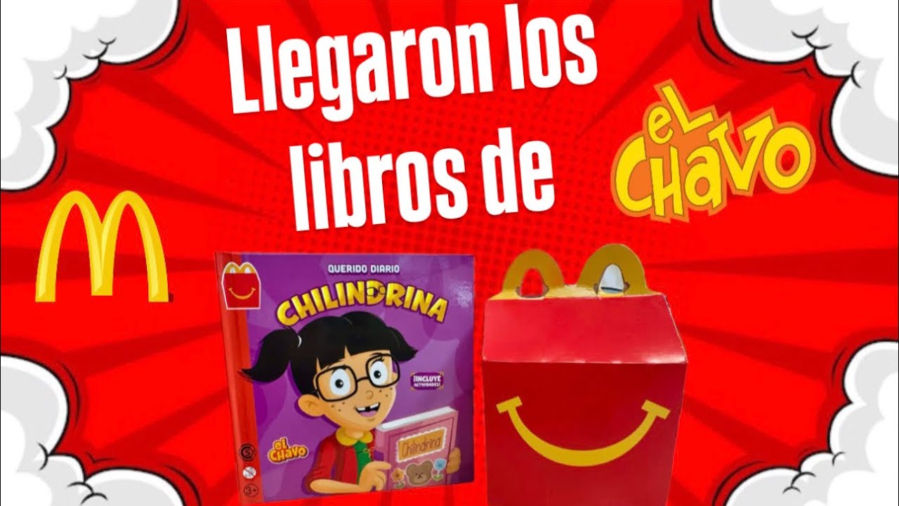 Llegaron los libros del Chavo del 8 a @mcdonaldsmexoficial  Analisis