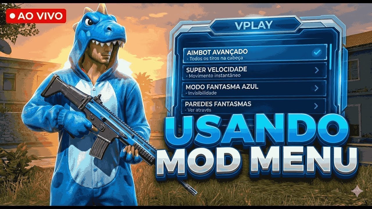 🔵HACK no FREEFIRE AO VIVO🔵UPANDO INSCRITOS COM MOD MENU GRÁTIS ???🔵ANDROID E IOS ?🔵