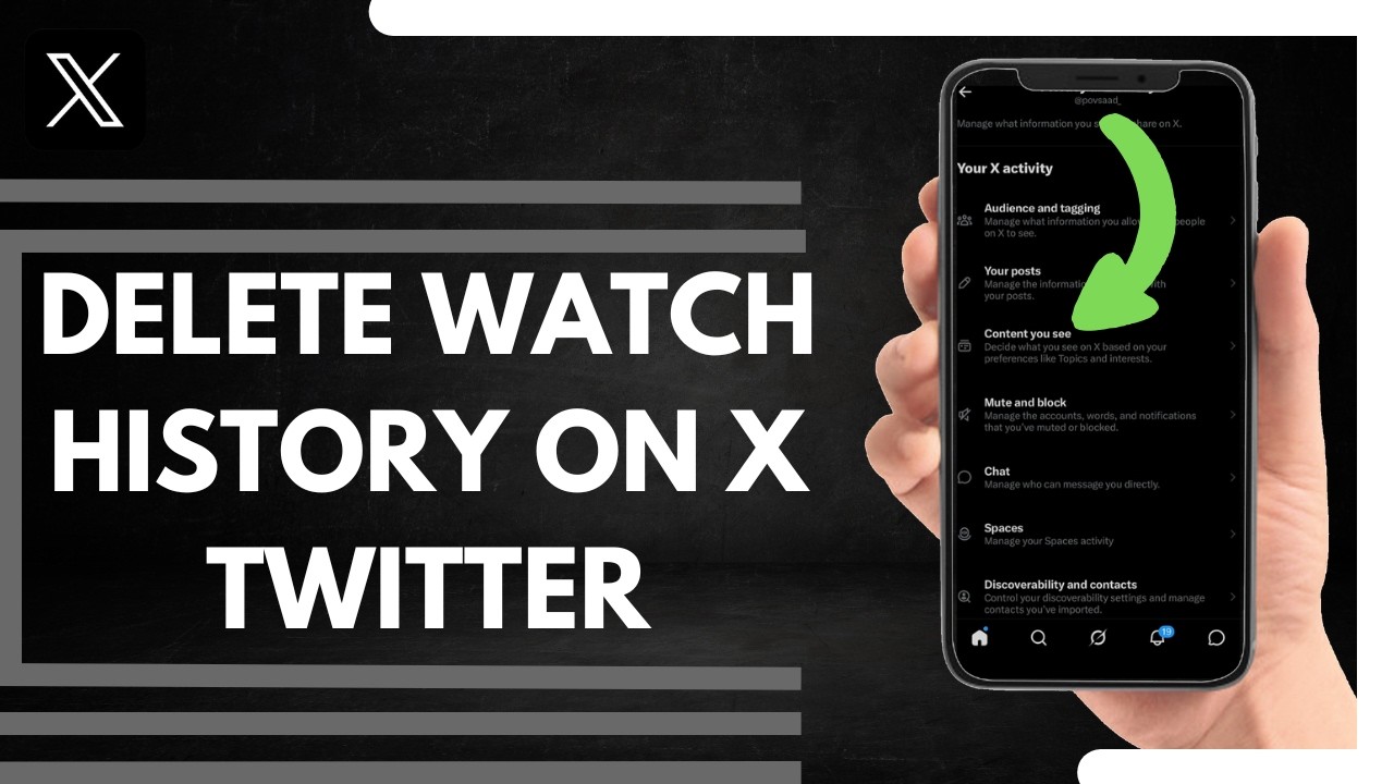 How To Delete Watch History On X Twitter