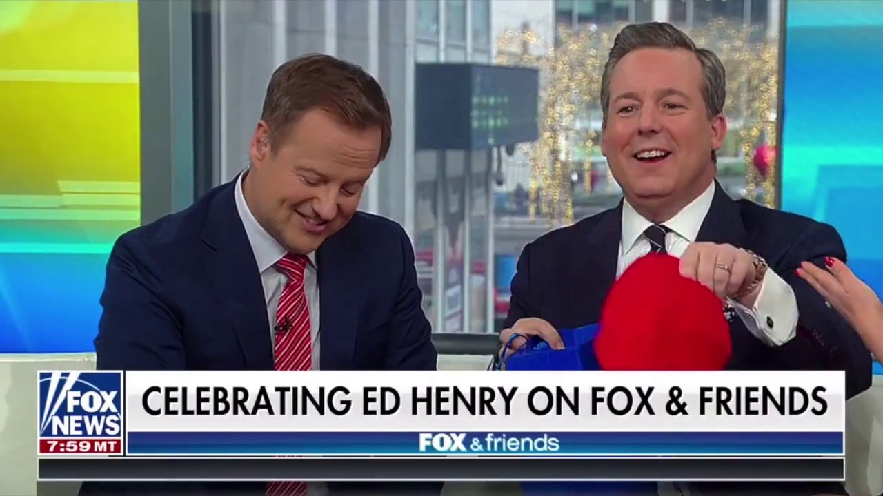 Ed Henry's Farewell to Fox & Friends Turns Emotional