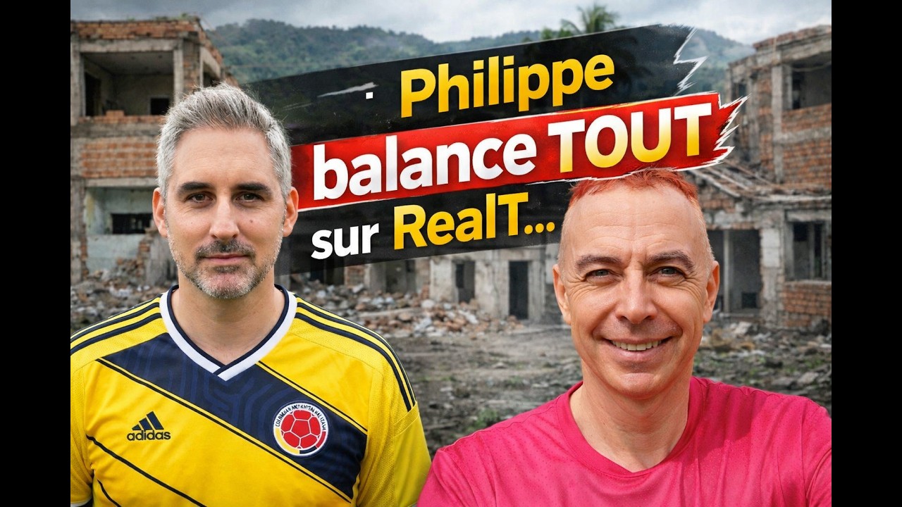 REALT - 26/03/2026 - L'interview qui fait des vagues. Phil de Colombie raconte son parcours...