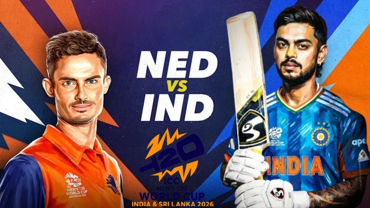 IND VS NED T20 WORLD CUP 2026 GAMING VIDEO 🤯 #indvsned #t20worldcup #ravigamer 