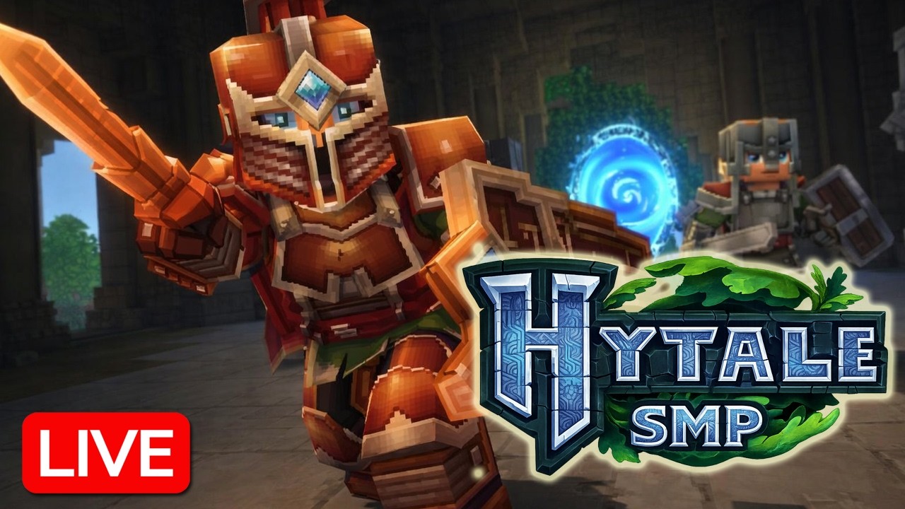 Hytale SMP2 LIVE  Early Access Friends Server #1 | Building, Exploration, PvE & Chaos (Feb 2026)