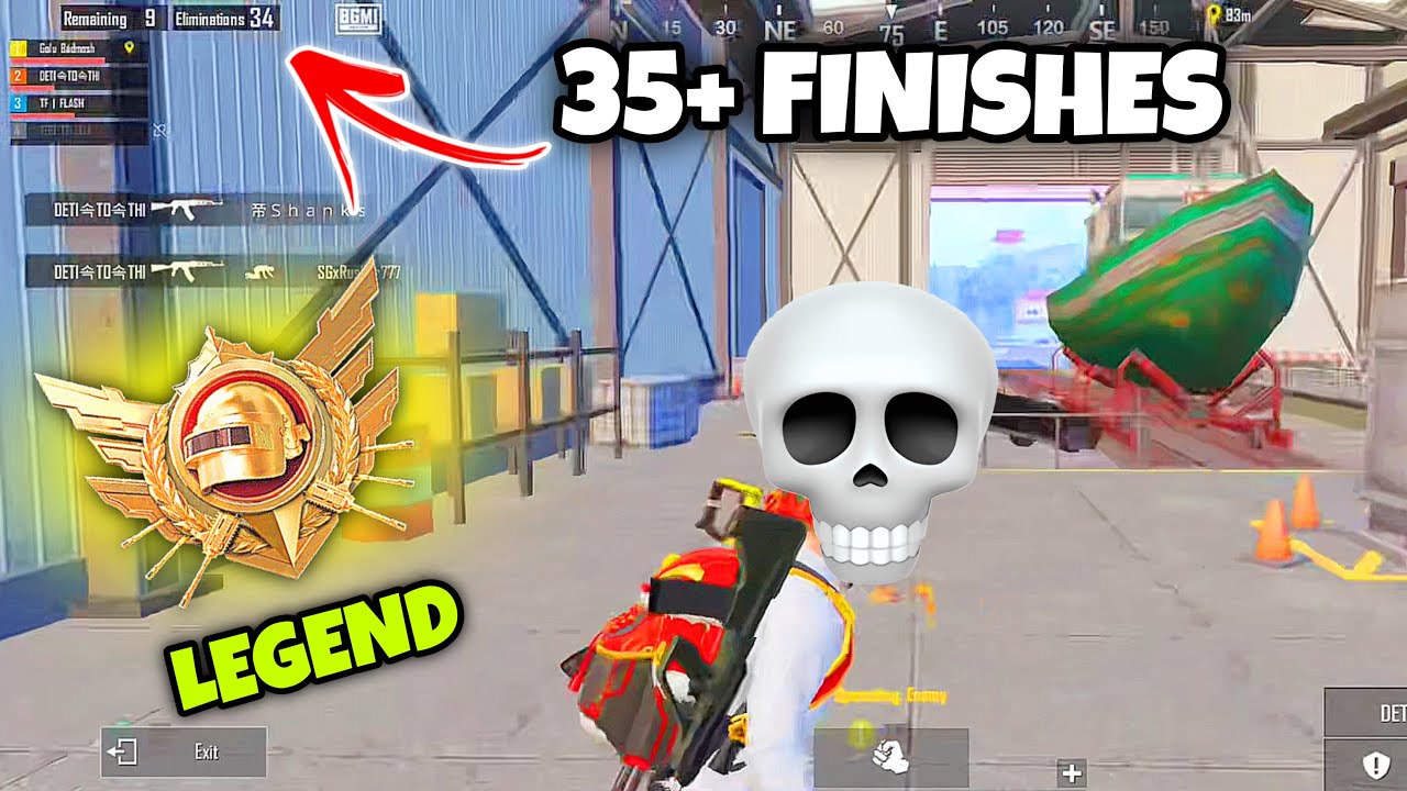 40 FINISHES ULTIMATE ROYALE ☠️ | BGMI ULTIMATE ROYALE - LEGEND RANK PUSH TIPS & TRICKS