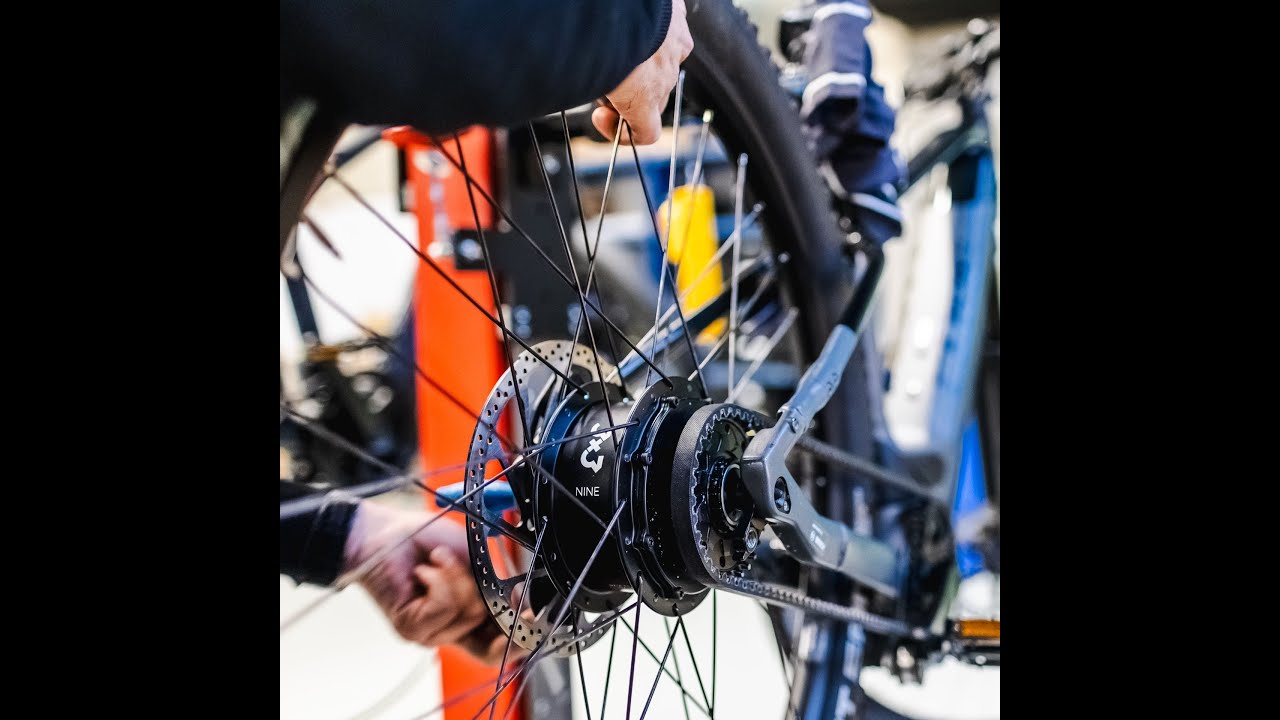 Laufrad aus- und einbauen mit 3X3 NINE E-Shift | Schritt-für-Schritt Anleitung