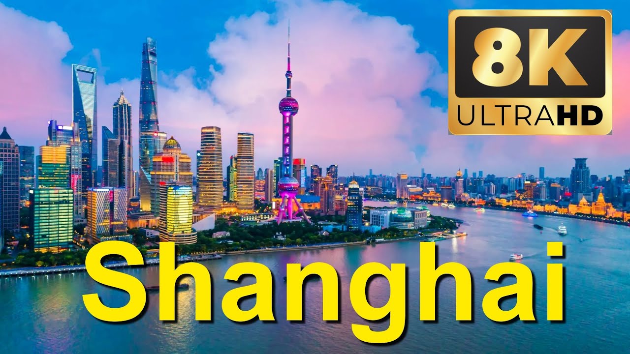Shanghai and Shanghai Tower 2025 8K 360VR 360 VR