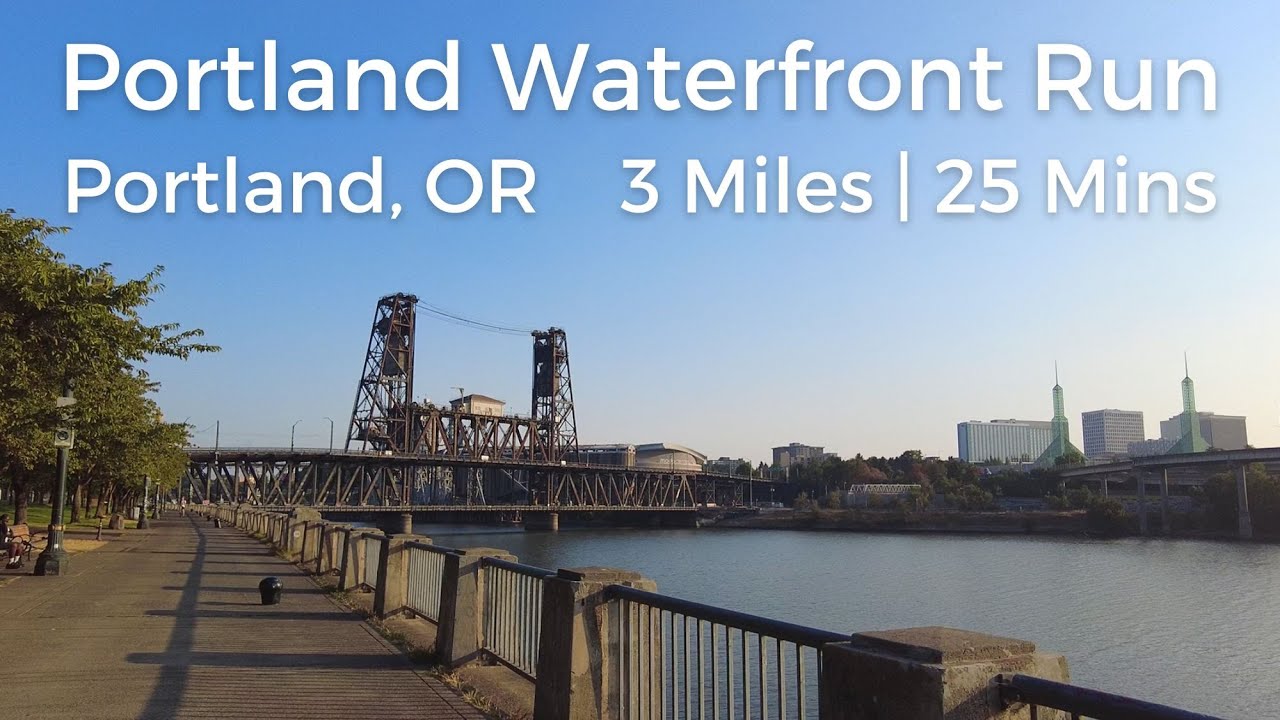 Portland Waterfront | Portland, OR | 3 miles | 25 mins | Virtual Run