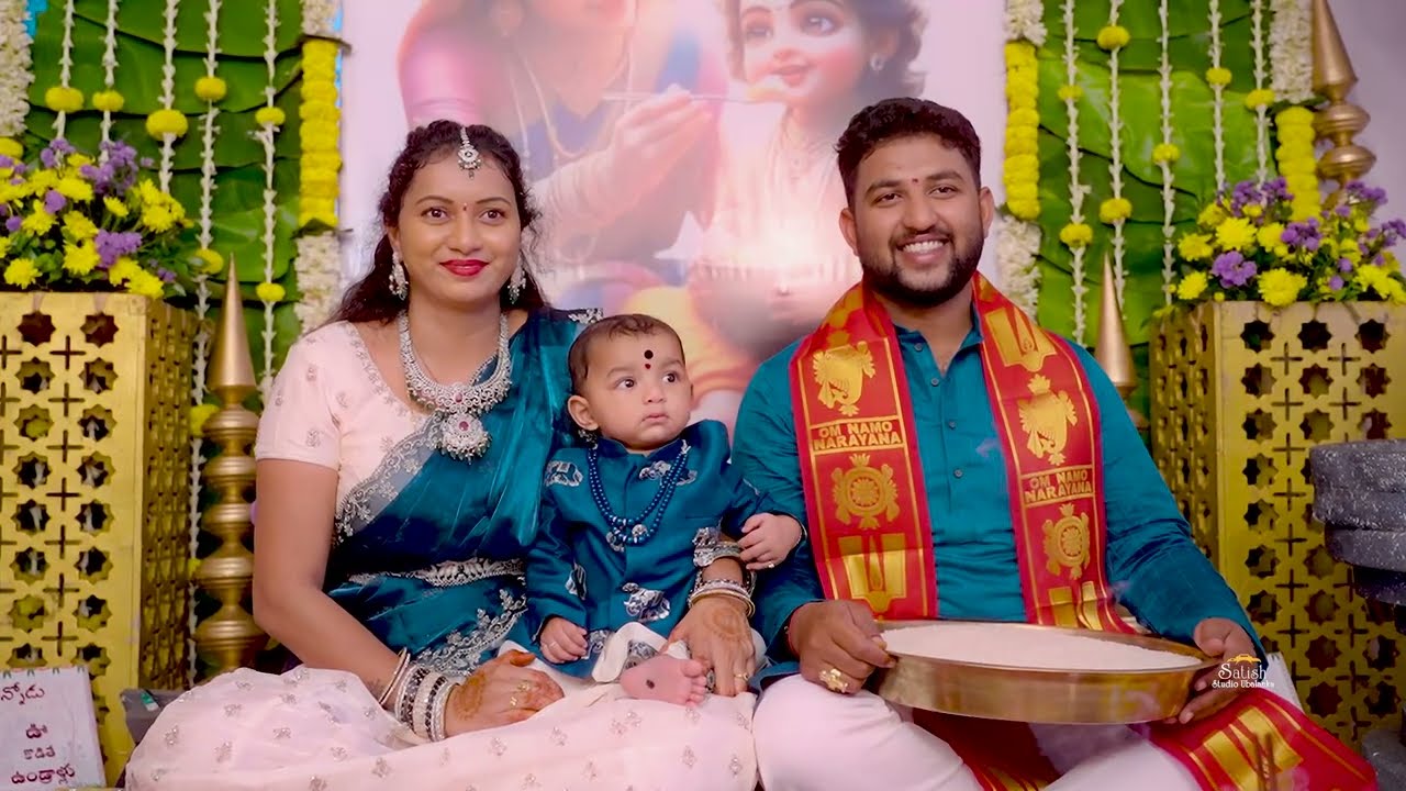 Annaprasana Ceremony baby boy’ || Name revealing Ceremony ||