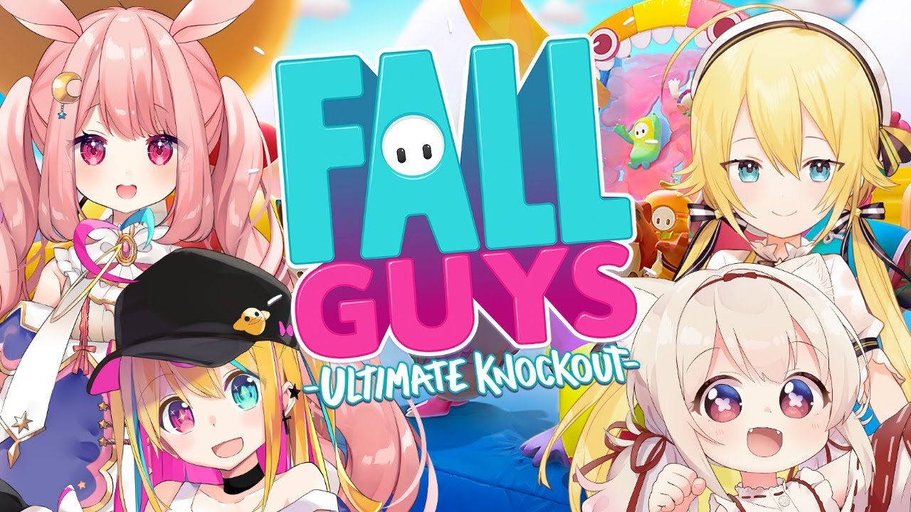【コラボ/FALLGUYS】ロリっ子幼稚園🌷夢叶るあ/兎月るあ/千鳥ひな