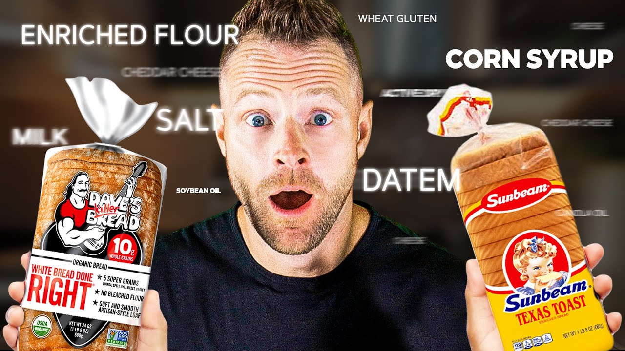 Вы не поверите, что содержится в хлебе... Техасский тост Sunbeam против хлеба Dave's Killer Bread