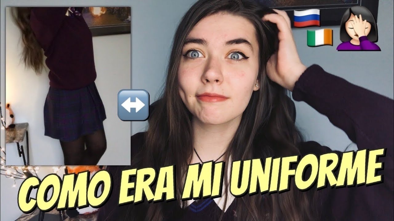 Como era mi Uniforme en Colegio