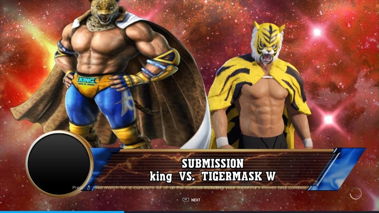 WWE 2K22 King vs Tiger Mask W