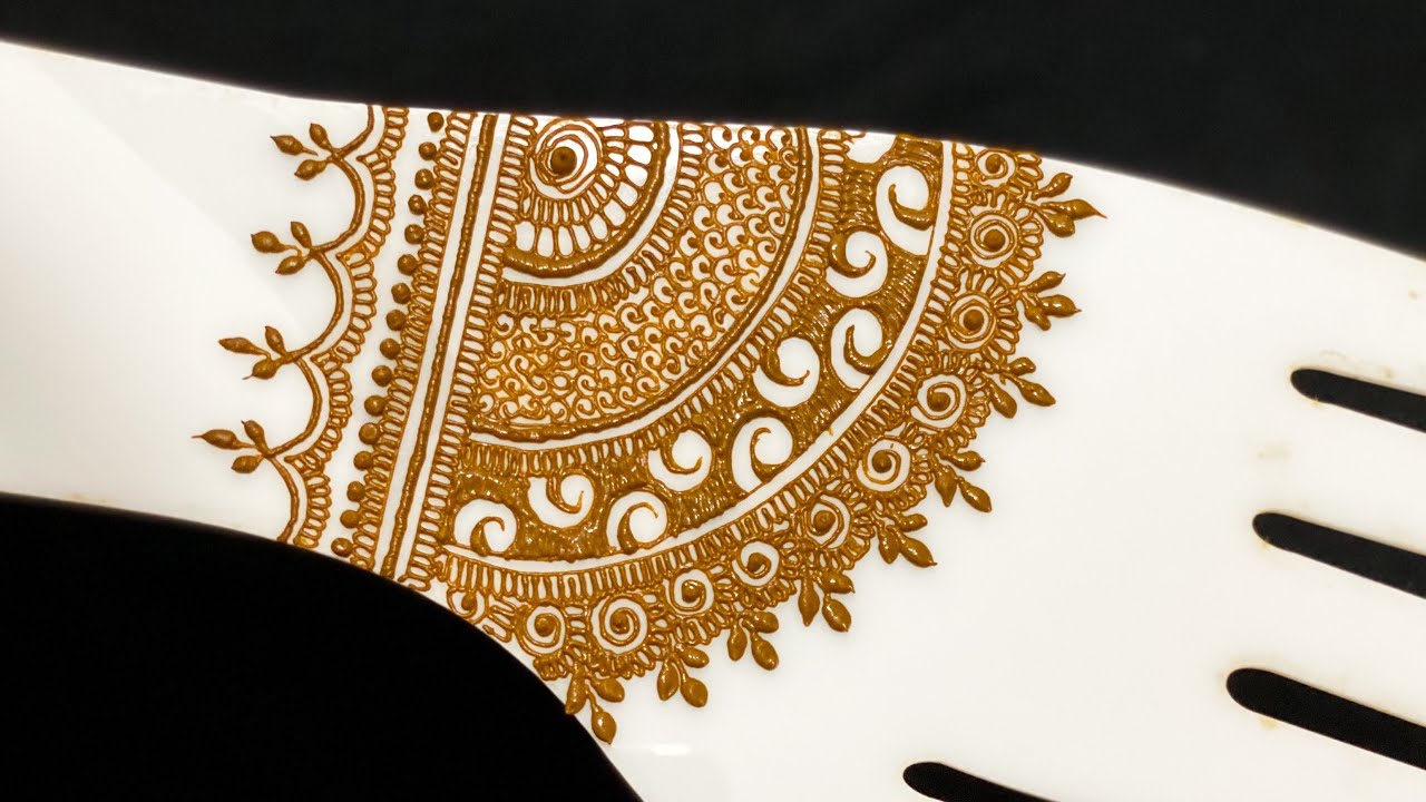 EASY FULL HAND BRIDAL MEHNDI HENNA RAJASTHANI DESIGN