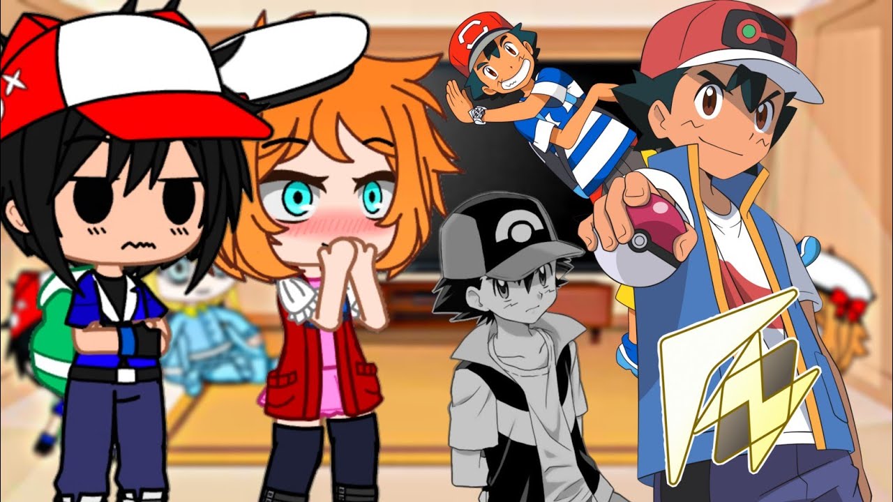 Pokemon xyz react to Ash ketchum (future team) 1/?