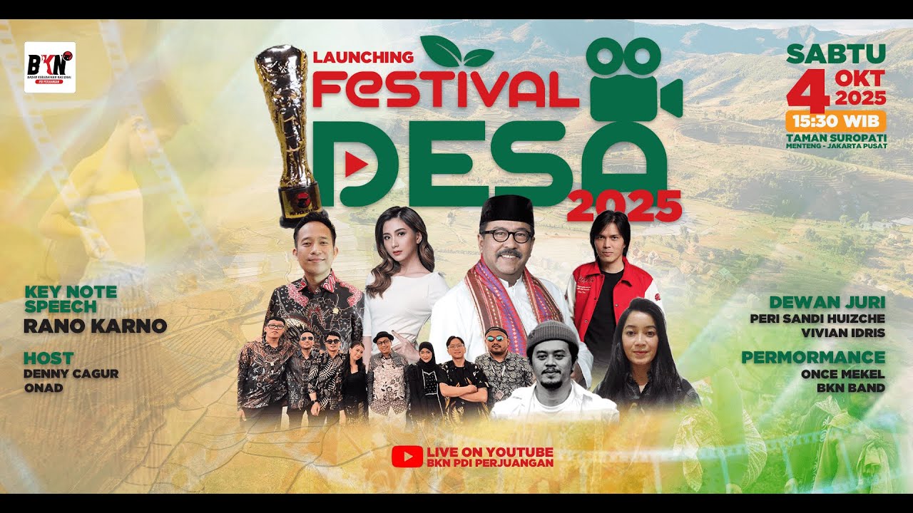 LAUNCHING FESTIVAL DESA KE V - Di Atas Tanah Kita Berdiri, Dari Desa Kita Mengakar