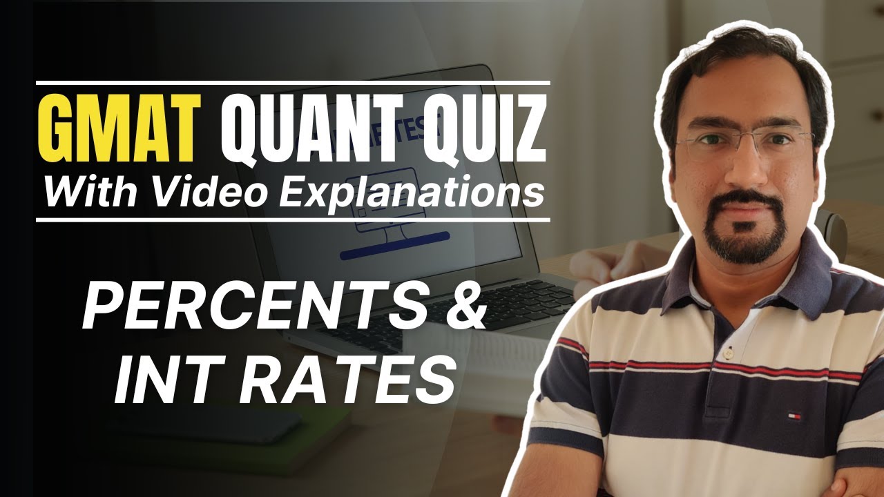 10 Percents & Interest Rates GMAT Questions