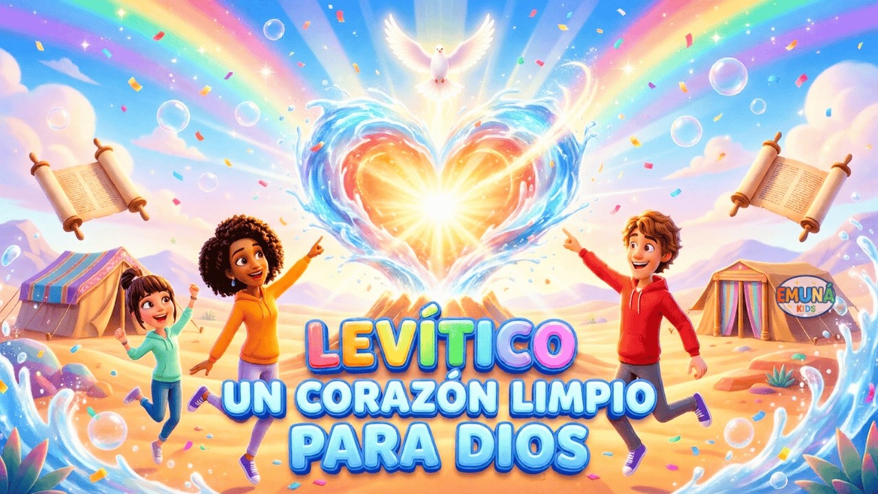 LEVÍTICO PARA NIÑOS | Un Corazón Limpio para Dios 💛 Emuná Kids