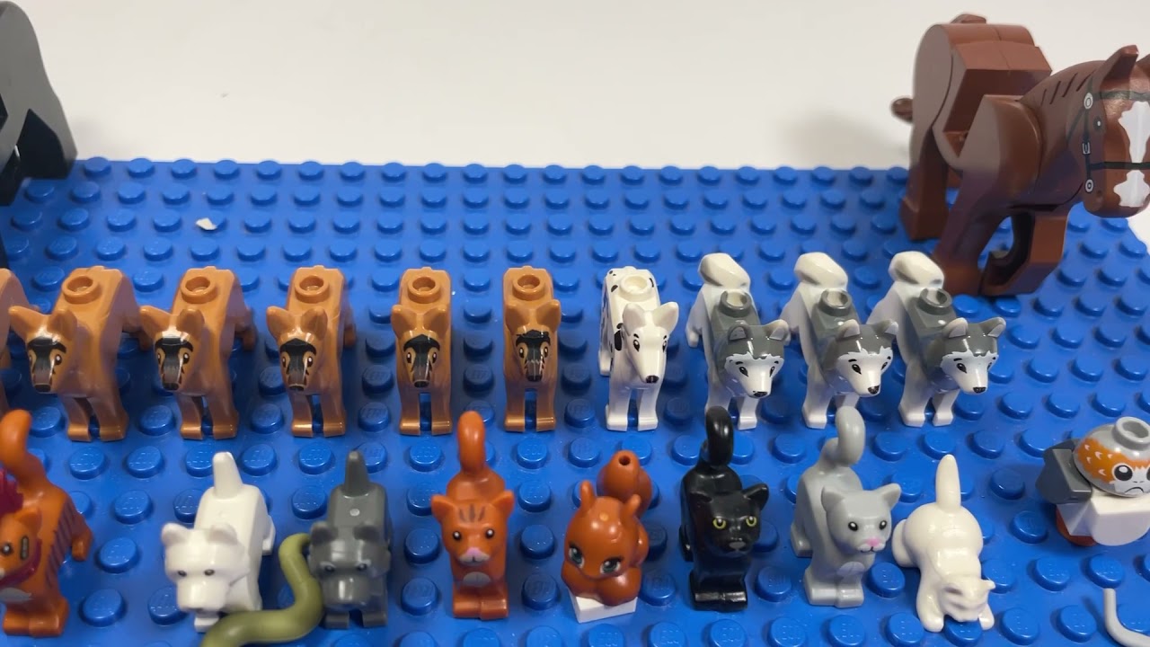 Lego animals collection figures