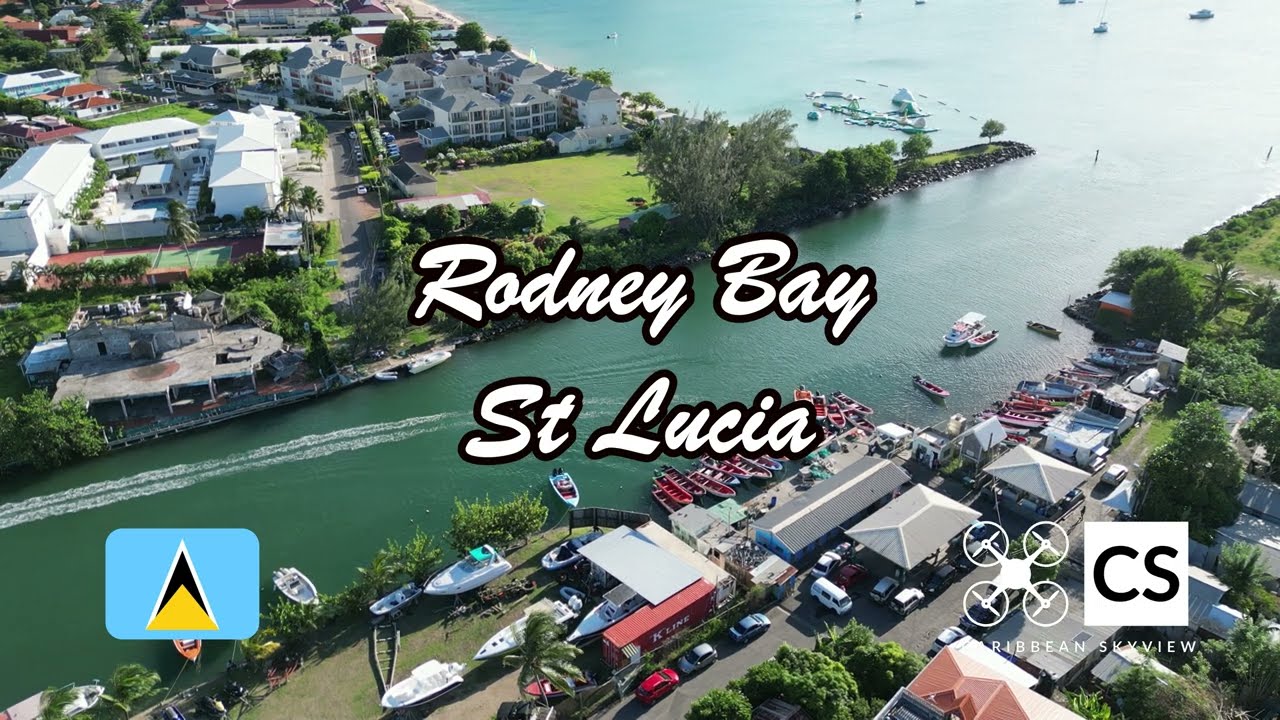 SKY VIEW Rodney Bay St Lucia 4K
