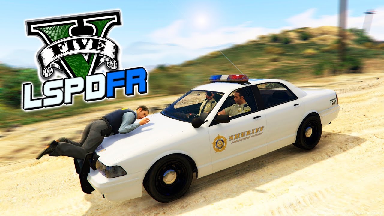 ПОЛИЦЕЙСКАЯ ПОГОНЯ В GTA 5 - ПРОКАТИЛСЯ НА КАПОТЕ!  ТРЕВОР! ПЕРЕСТРЕЛКА С ВОЕННЫМИ! (GTA 5 МОДЫ ДПС)